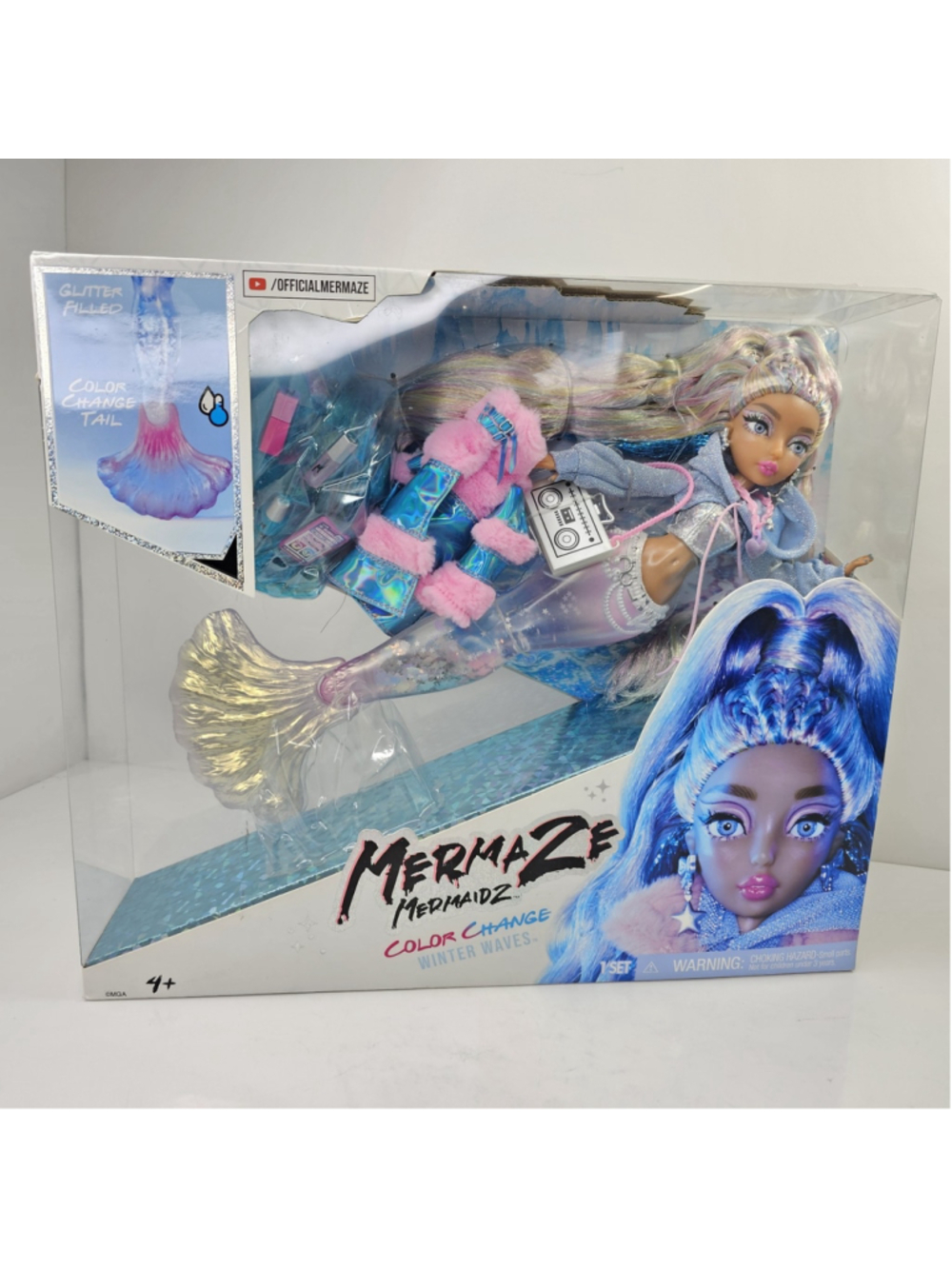 SEALED Mermaze Mermaidz Winter Waves Kishiko Color Change Mermaid Doll 2022